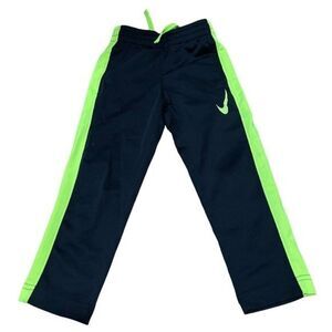 Nike Dri-Fit Black & Yellow Straight Leg Activewear Pants